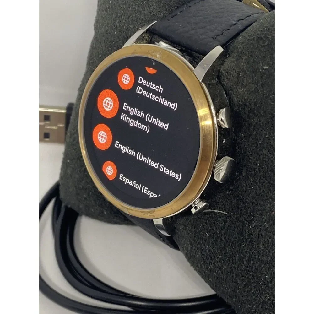 Fossil Gen 4 Authentic Digital Dial Smart Watch Custom Band FTW6016 AB616